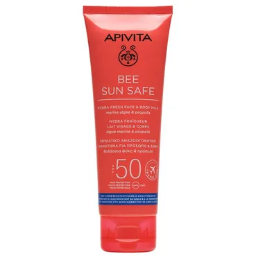 Сонцезахисне молочко для обличчя та тіла з SPF50