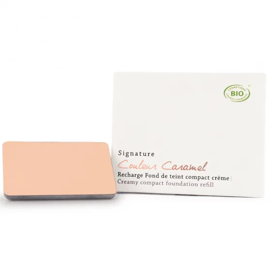 Couleur Caramel Signature Compact Foundation - Компактна тональна основа (змінний блок)