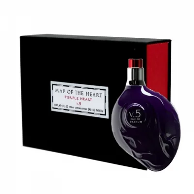 Map Of The Heart Purple Heart