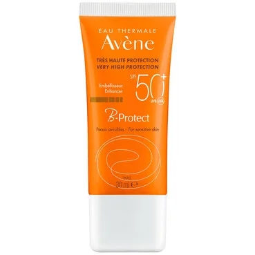 Сонцезахисний крем для чутливої шкіри обличчя SPF 50+Avene Solaire B-Protect SPF 50+