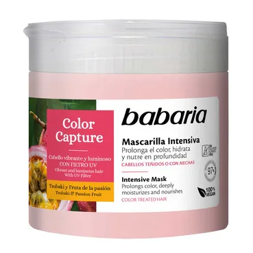 Маска для фарбованого волосся з УФ-фільтром Babaria Intensive Mask Color Capture