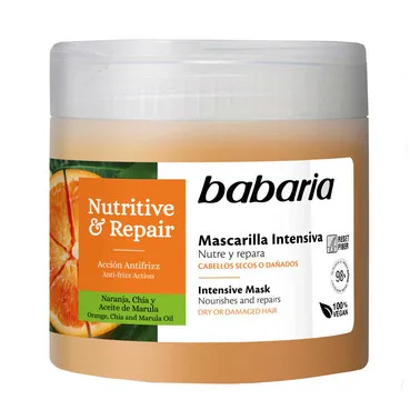 Маска поживна і відновлююча для сухих волосся Babaria Intensive Mask Nutritive & Repair