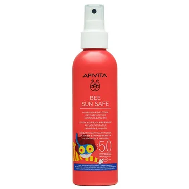 Сонцезахисний лосьйон для дітей з SPF50Apivita Bee Sun Safe Kids Spray SPF50