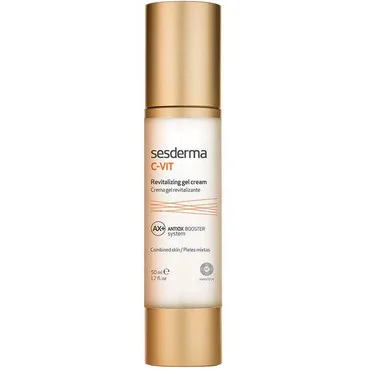 Крем-гель для обличчя зволожуючий з вітаміном СSesDerma C-Vit Revitalizing Gel Cream