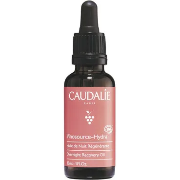Нічна відновлююча олія для обличчя Caudalie Vinosource-Hydra Overnight Recovery Oil