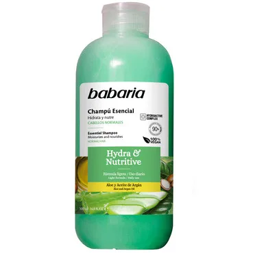 Шампунь зволожуючий для нормального волосся Babaria Hydra & Nutritive Essential Shampoo