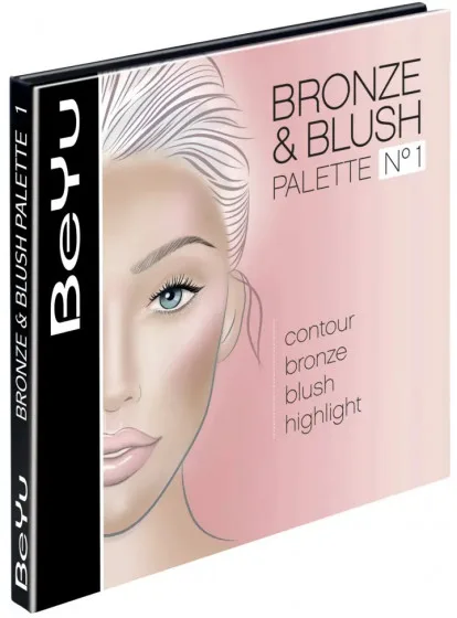 BeYu Bronz & Blush Palette - Набір для контурингу
