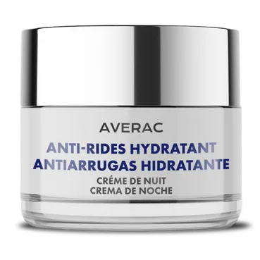 Нічний зволожуючий крем проти зморшок Averac Essential Anti-Rides Hydrating Night Cream