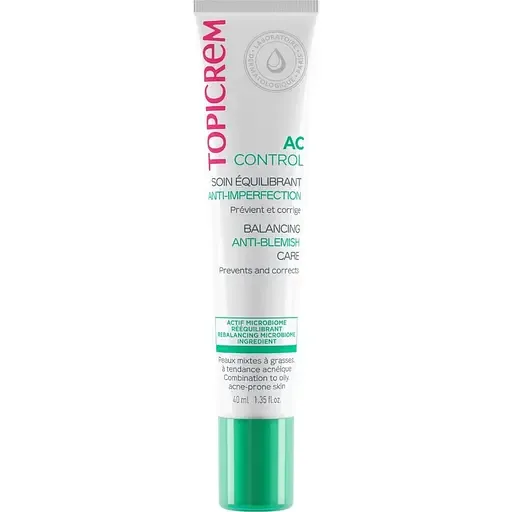 Балансуючий догляд проти постакнетичних плям - Topicrem AC Control Balancing Anti-Blemish Care 40ml.