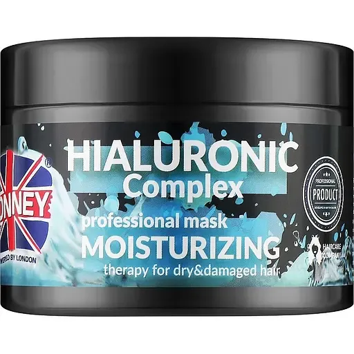 Маска для сухого та пошкодженого волосся Ronney Professional Hialuronic Complex Moinsturizing 300 мл