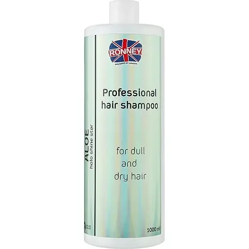 Шампунь для тьмяного та сухого волосся Ronney Professional Holo Shine Star Aloe 1 л