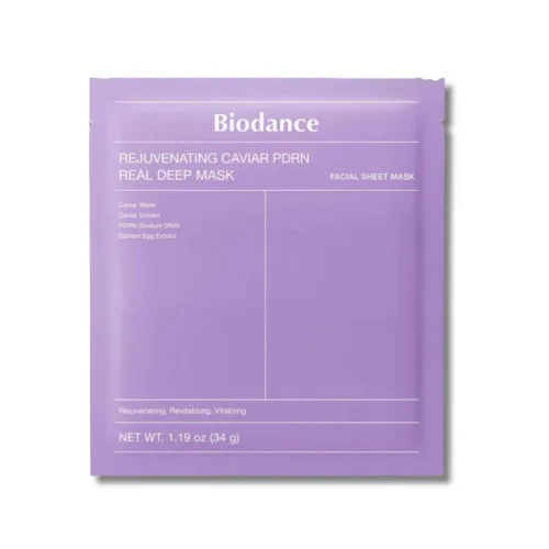 Гідрогелева маска Biodance Rejuvenating Caviar PDRN Real Deep Mask 34 г