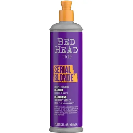 Фіолетовий шампунь для блондинок Tigi Bed Head Serial Blonde Purple Toning Shampoo 400 мл