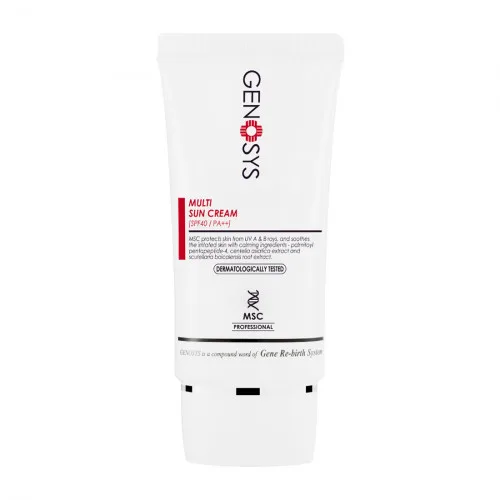 Сонцезахисний крем SPF40 - Genosys Multi Sun Cream (MSC) SPF40 10ml