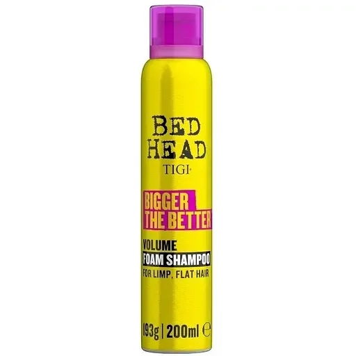 Шампунь-пінка Tigi Bed Head Bigger The Better Volume Foam Shampoo для об'єму волосся 200 мл
