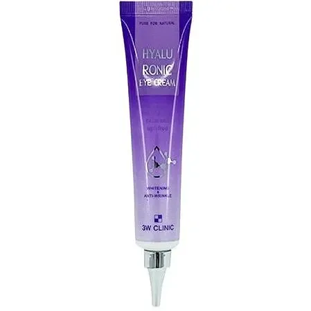 Крем для очей 3W Clinic Hyaluronic Eye Cream з гіалуроновою кислотою 40 мл