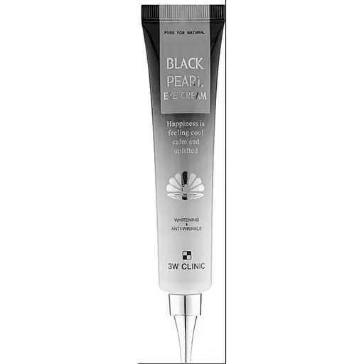 Крем для очей 3W Clinic Black Pearl Eye Cream Whitening освітлювальний 40 мл