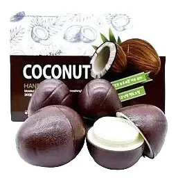 Крем для рук 3W Clinic Coconut Hand Cream зволожуючий з кокосом 30 мл
