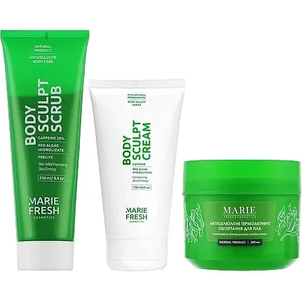 Набір для тіла Marie Fresh Cosmetics Anti-cellulite Body Set 3 шт.