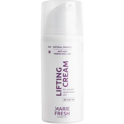 Денний крем-ліфтинг для зрілої жирної та комбінованої шкіри Marie Fresh Cosmetics Anti-Age Lifting Day Cream