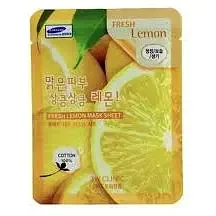 Тканинна маска для обличчя 3W Clinic Fresh Lemon Mask Sheet 23 мл