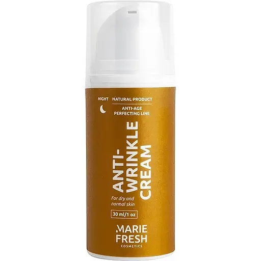 Нічний крем Marie Fresh Cosmetics Anti-age Perfecting Line Anti-wrinkle для сухої та нормальної шкіри 30 мл