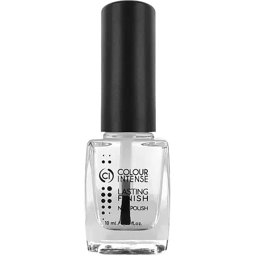 Лак для нігтів Colour Intense Lasting Finish відтінок 060 база і топ прозорий 10 мл