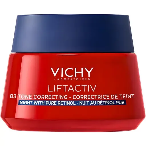 Нічний антивіковий крем Vichy (Віши) Liftactiv В3 для корекції пігментних плям з ретинолом 50 мл