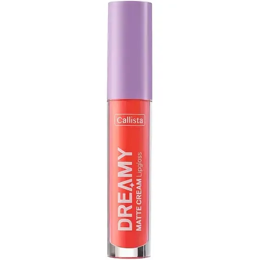 Блиск для губ Callista Dreamy Matte Cream Lipglo відтінок 202 Callista Sun 4 мл