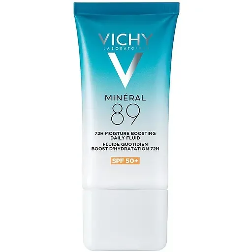 Флюїд Vichy (Віши) Mineral 89 сонцезахисний зволожуючий для обличчя SPF50+, 50 мл