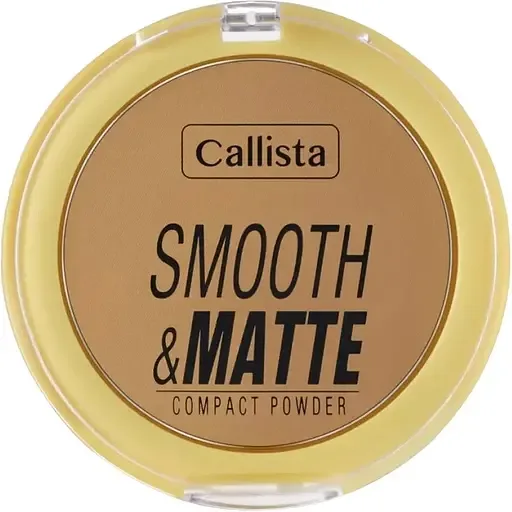 Компактна пудра для обличчя Callista Smooth & Matte Compact Powder відтінок 40 Apricot 10 г