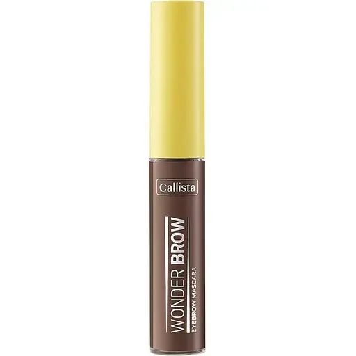 Callista Туш для брів Callista Wonder Brow Eyebrow Mascara відтінок 03 Dark Brown 4.5 мл