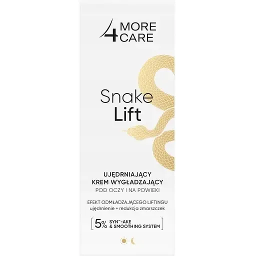 Зміцнюючий крем для очей і повік More4Care Snake Lift Firming Eye Smoothing Cream 35 мл