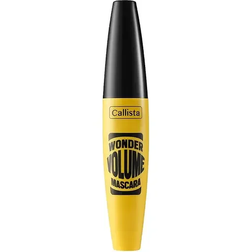 Туш для вій Callista Wonder Volume Mascara Real Black 12 мл
