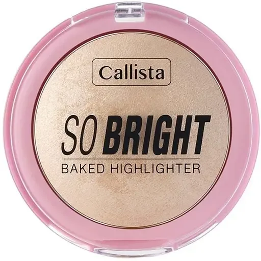 Хайлайтер для обличчя Callista So Bright Baked Highlighter №01 Snowy Glowy Light 10 г