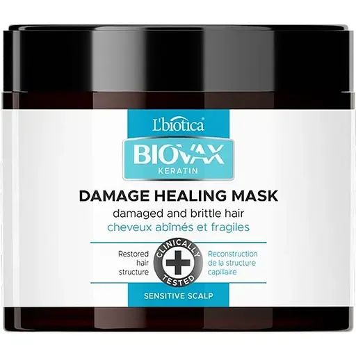 Маска для волосся Biovax Keratin Damage Healing Mask 250 мл