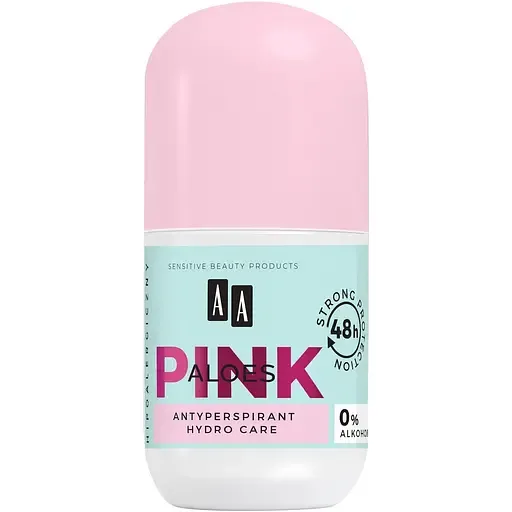 Антиперспірант AA Cosmetics кульковий Aloes Pink 50 мл