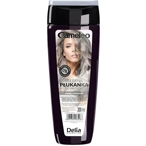 Відтінковий ополіскувач для волосся Delia Cosmetics Cameleo срібний 200 мл срібний