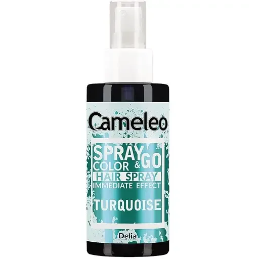 Спрей для волосся відтінковий Delia Cosmetics Cameleo Spray&Go бірюзовий 150 мл