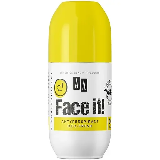 Антиперспірант AA Cosmetics Face It кульковий 50 мл