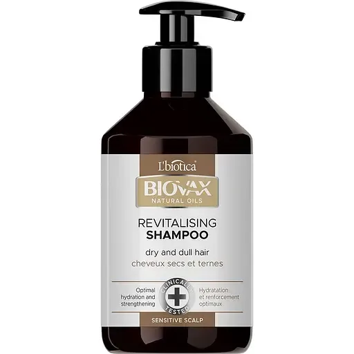 Шампунь Biovax Natural Oils Живильний 250 мл