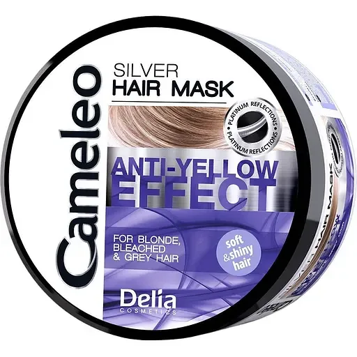 Маска для волосся Delia Cosmetic Cameleo Silver Anti-Yellow Effect 200 мл