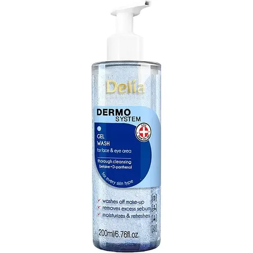 Гель для вмивання обличчя Delia Cosmetics bio-BOTOKS Firming & Lifting Serum 200 мл
