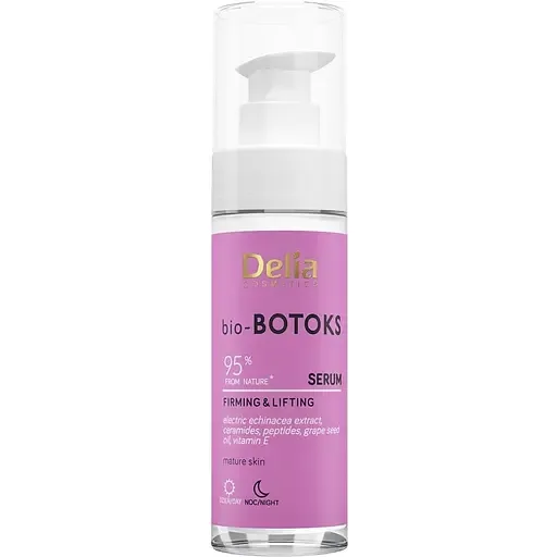 Сироватка-ліфтинг для обличчя, шиї та декольте Delia Cosmetics bio-BOTOKS Firming & Lifting Serum 30 мл