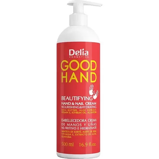 Крем для рук Delia Cosmetics Good Hand Живильний і зволожуючий 500 мл