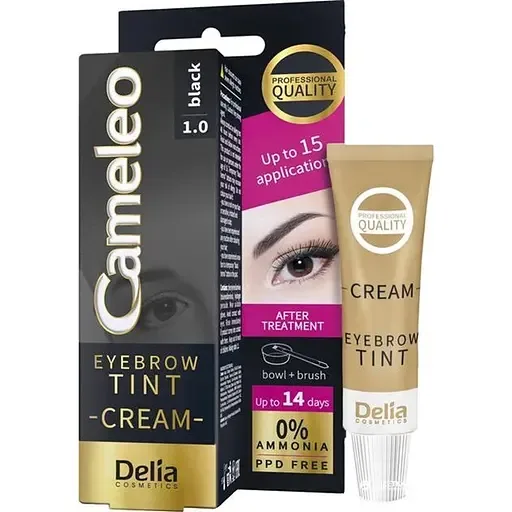 Крем-фарба для брів Delia Cosmetics Cameleo відтінок