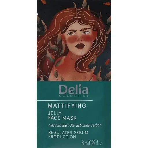 Маска для обличчя Delia Cosmetics Mattifying Jelly Face Mask 8 мл