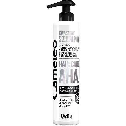 Шампунь Delia Cosmetics Cameleo AHA Hair Care для жирного, слабкого і ламкого волосся 250 мл