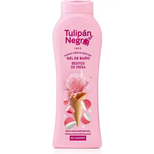 Гель для душу Tulipan Negro Strawberry Kisses 650 мл