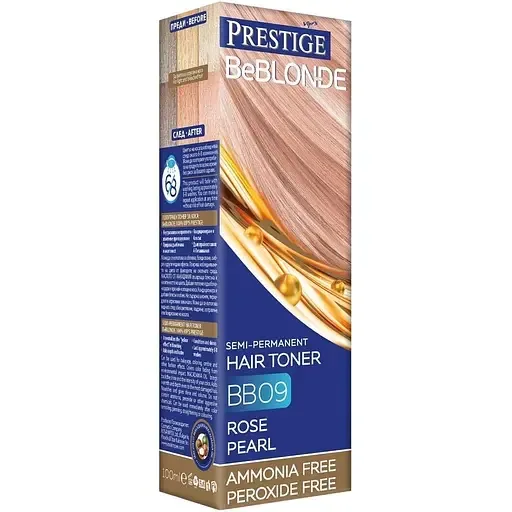 Тонувальний бальзам для волосся Vip's Prestige BeBlond 100% відтінок BB